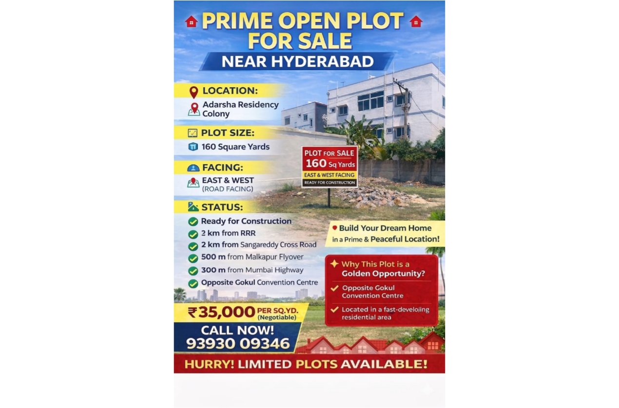 Plot for sale 